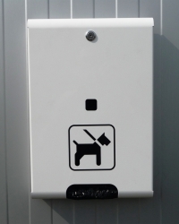 Hundekotbeutelspender Edelstahl | comodul ECO colour