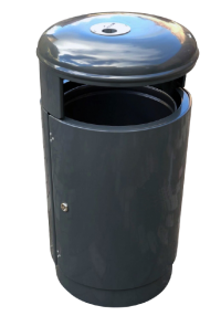 Abfallbehälter 70L - Ascher Kombination | comodul STABILO RAL